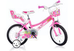 DINO Bikes - Children's bike 16" pink