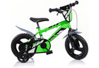 DINO Bikes - Children's bike 12" green