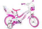 DINO Bikes - Children's bike 12" Pink