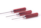Machined Hex Driver Metric Set. Red