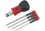 4 Piece Metric Hex Wrench Set with Handle