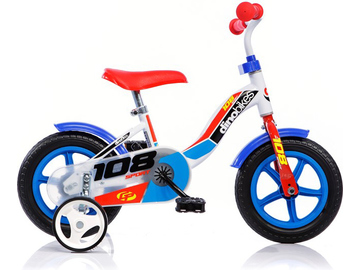 DINO Bikes - Dětské kolo 10" modré / DB-108LB