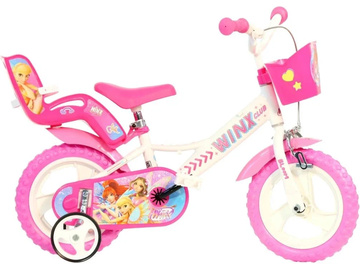 DINO Bikes - Dětské kolo 12" Winx DINO Bikes - Dětské kolo 12" Winx / DB-124RL-WR