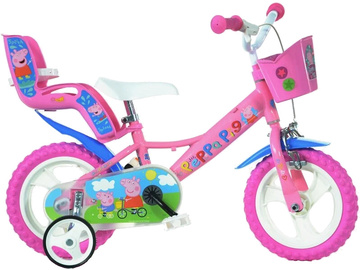 DINO Bikes - Children's bike 12" Pepa Pig / DB-124RLPGS
