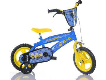 DINO Bikes - Dětské kolo 12" BMX Mimoni / DB-125XLCM