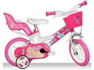 DINO Bikes - Dětské kolo 12" Barbie / DB-126RLBAB