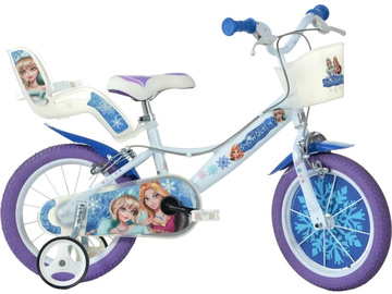 DINO Bikes - Children's bike 14" Snow Queen DINO Bikes - Children's bike 14" Snow Queen / DB-144RSQ