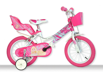 DINO Bikes - Dětské kolo 14" Barbie / DB-146RBAB