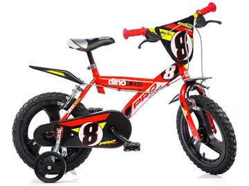 DINO Bikes - Children's bike 16" red DINO Bikes - Children's bike 16" red / DB-163GLN