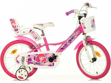 DINO Bikes - Dětské kolo 16" Fairy DINO Bikes - Dětské kolo 16" Fairy / DB-164RSN-09FY