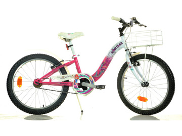 DINO Bikes - Dětské kolo 20" Winx s košíkem / DB-204RWX7