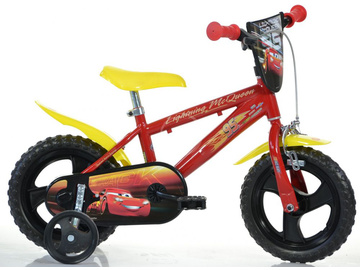 DINO Bikes - Dětské kolo 12" Auta 3 / DB-412ULCS3