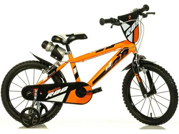DINO Bikes - Dětské kolo 14" oranžové DINO Bikes - Dětské kolo 14" oranžové / DB-414U26R88