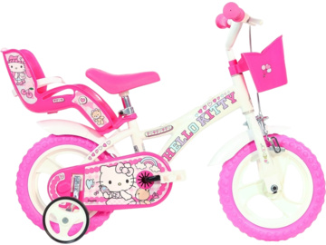 DINO Bikes - Children's bike 12" Hello Kitty DINO Bikes - Children's bike 12" Hello Kitty / DB-612GL-HK