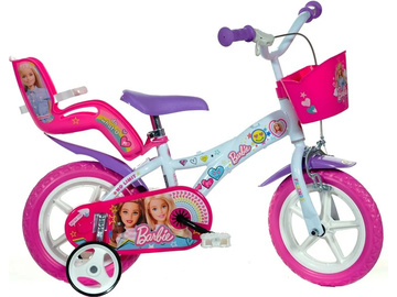DINO Bikes - Dětské kolo 12" Barbie / DB-612GLBAF
