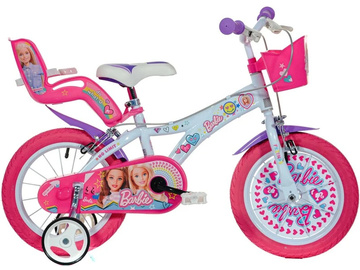 DINO Bikes - Dětské kolo 14" Barbie / DB-614GBAF