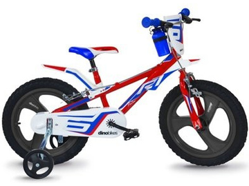 DINO Bikes - Children's bike 14" red/blue/white / DB-814L
