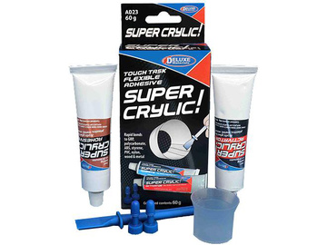 Super Crylic dvousložkové lepidlo na plasty 60ml / DM-AD23