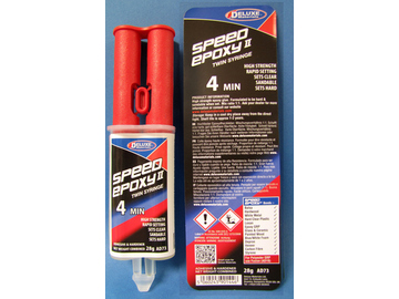 Speed Epoxy II 4 min v injekčních stříkačkách 28g Speed Epoxy II 4 min v injekčních stříkačkách 28g / DM-AD73