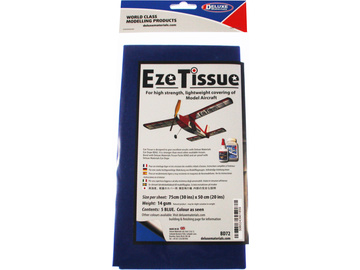 Eze Tissue potahovací papír 14g/m2 75x50cm modrý (5ks) / DM-BD72