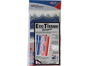 Eze Tissue potahovací papír 13.5g/m2 75x50 se vzory (2ks) Eze Tissue potahovací papír 13.5g/m2 75x50 se vzory (2ks) / DM-BD79