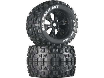 Duratrax Wheels 3.8" H17x56mm Six Pack MT C1 (2) / DTXC3582