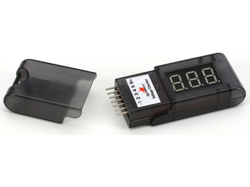 Tester napětí LiPol baterií 6článků JSTXH / DYN4071