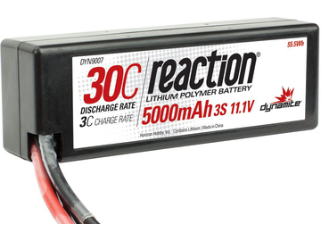 LiPol Reaction Car 11.1V 5000mAh 30C HC EC3 / DYN9007EC