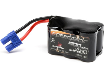 Dynamite baterie NiMH 7.2V 900mAh 6C 3+3 EC3 / DYNB0111EC
