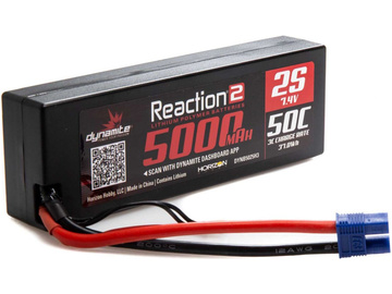 Dynamite LiPo Reaction2 7.4V 5000mAh 50C EC3 / DYNB5025H3