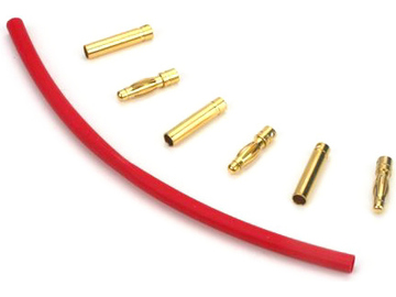 Gold Bullet Connector Set, 4mm (3) / DYNC0050