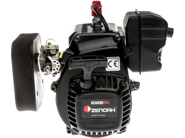 Motor Zenoah G320, vzduchový filtr, spojka: 5IVE-T 2.0 / DYNE1275