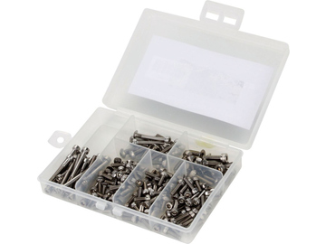 Stainless Steel Screw Set: Axial SCX10 / DYNH2020