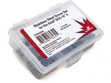 Stainless Steel Screw Set: Axial SCX10 II / DYNH2026
