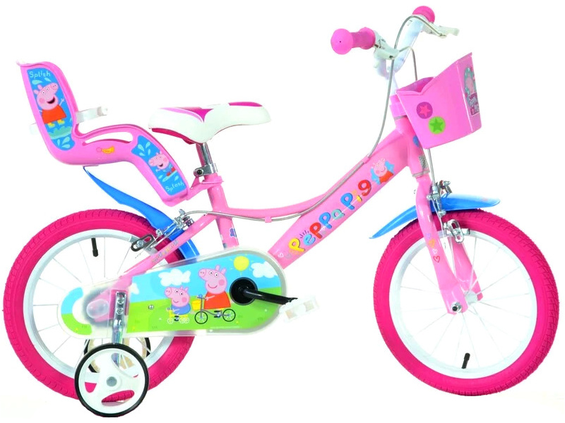 DINO Bikes - Detský bicykel 16" Peppa Pig DB-164R-PGS
