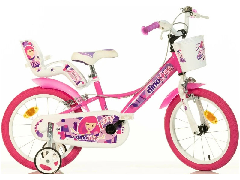 DINO Bikes - Detský bicykel 16" Fairy DB-164RSN-09FY
