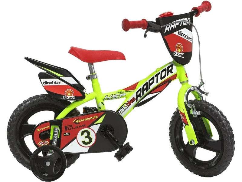 DINO Bikes - Detský bicykel 12" Raptor DB-612L-03RP