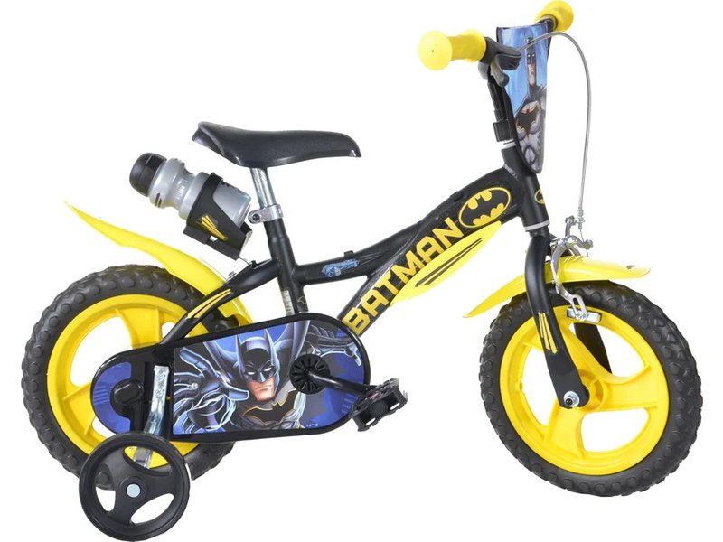 DINO Bikes - Detský bicykel 12" Batman DB-612L-BT