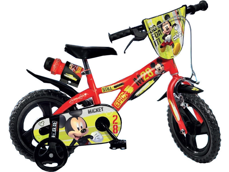 DINO Bikes - Dětské kolo 12" Mickey Mouse