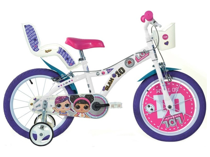 DINO Bikes - Detský bicykel 14" LOL Surprise DB-614GLOL
