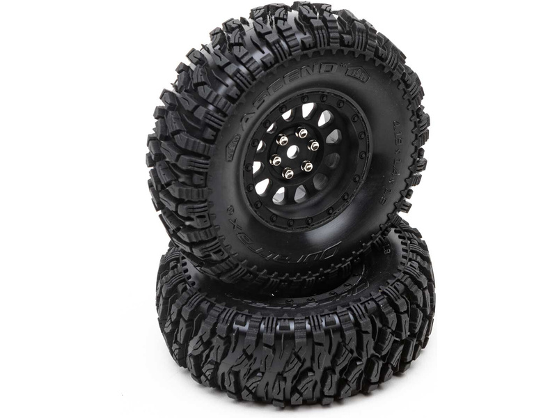 Duratrax kolo 1.9" Class 1 Ascend CR C3 čierne (2) DTXC4071