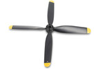 E-flite 4-Blade Propeller: P-51D Mustang 0.49m Detroit Miss