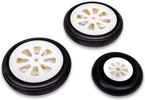 E-flite Wheel Set Mains 60mm, Nose Wheel 44mm: Habu 80