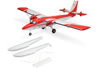 E-flite DHC-6 Twin Otter 1.4m AS3X+ SAFE Select BNF Basic, plováky