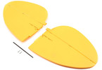E-flite ocasní plochy: Clipped Wing Cub 1.2m