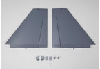E-flite Wing Set, Gray: F-16 Falcon 80mm