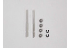 E-flite Stabilator Pivot Rods, Gray: F-16 Falcon 80mm
