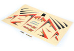 E-flite samolepky: Delta Ray One