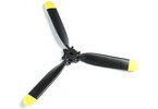 E-flite 3-Blade Propeller: 9 x 7.5