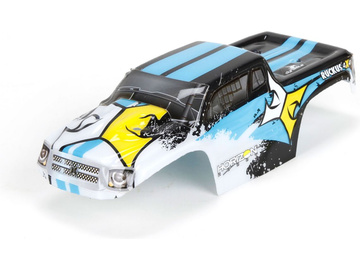 ECX 1/24 Body Set, Painted, Black/White: Ruckus / ECX200005